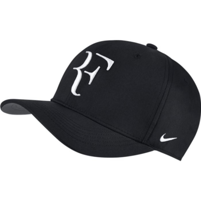 【鞋印良品】NIKE Federer 費德勒 老帽 網球帽 運動帽 868579011 黑白 立體電繡 可調式