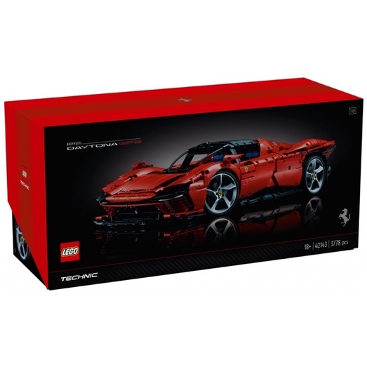 店$ 9500【台中翔智積木】LEGO 樂高 科技系列 42143 法拉利 Daytona SP3