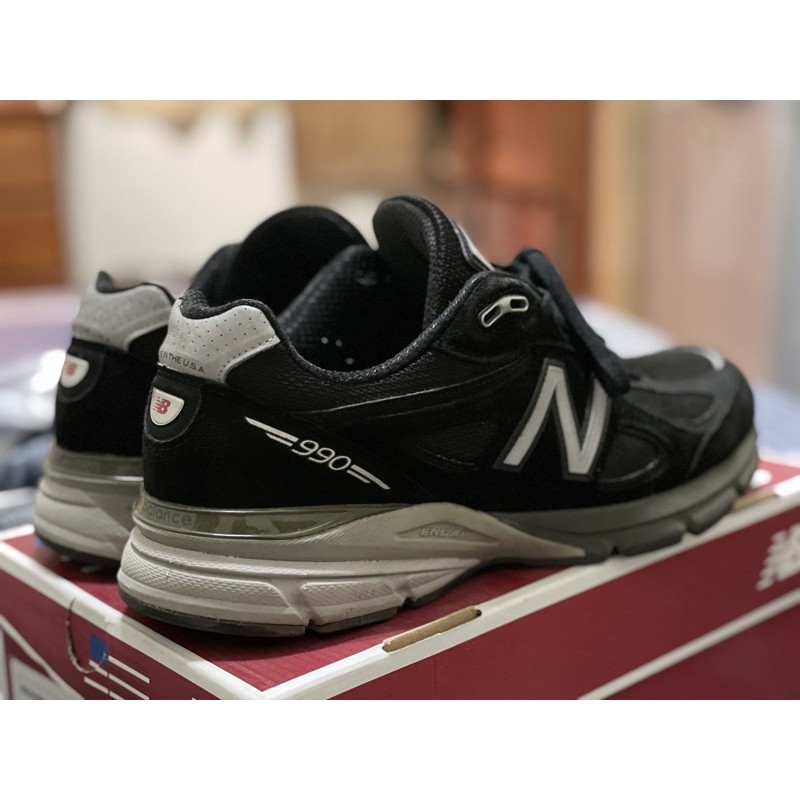 二手》New Balance M990BK4 NB 990v4 990BK4 黑美製| 蝦皮購物