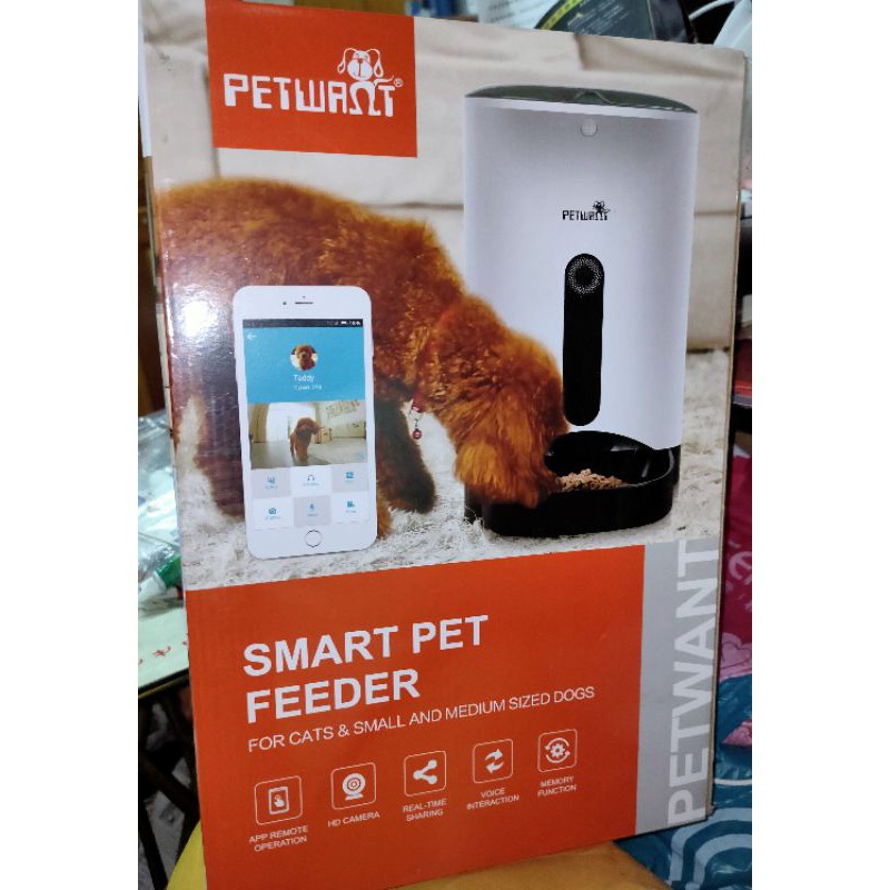 petwant派旺智慧型寵物自動餵食器 全新正品 PF-103