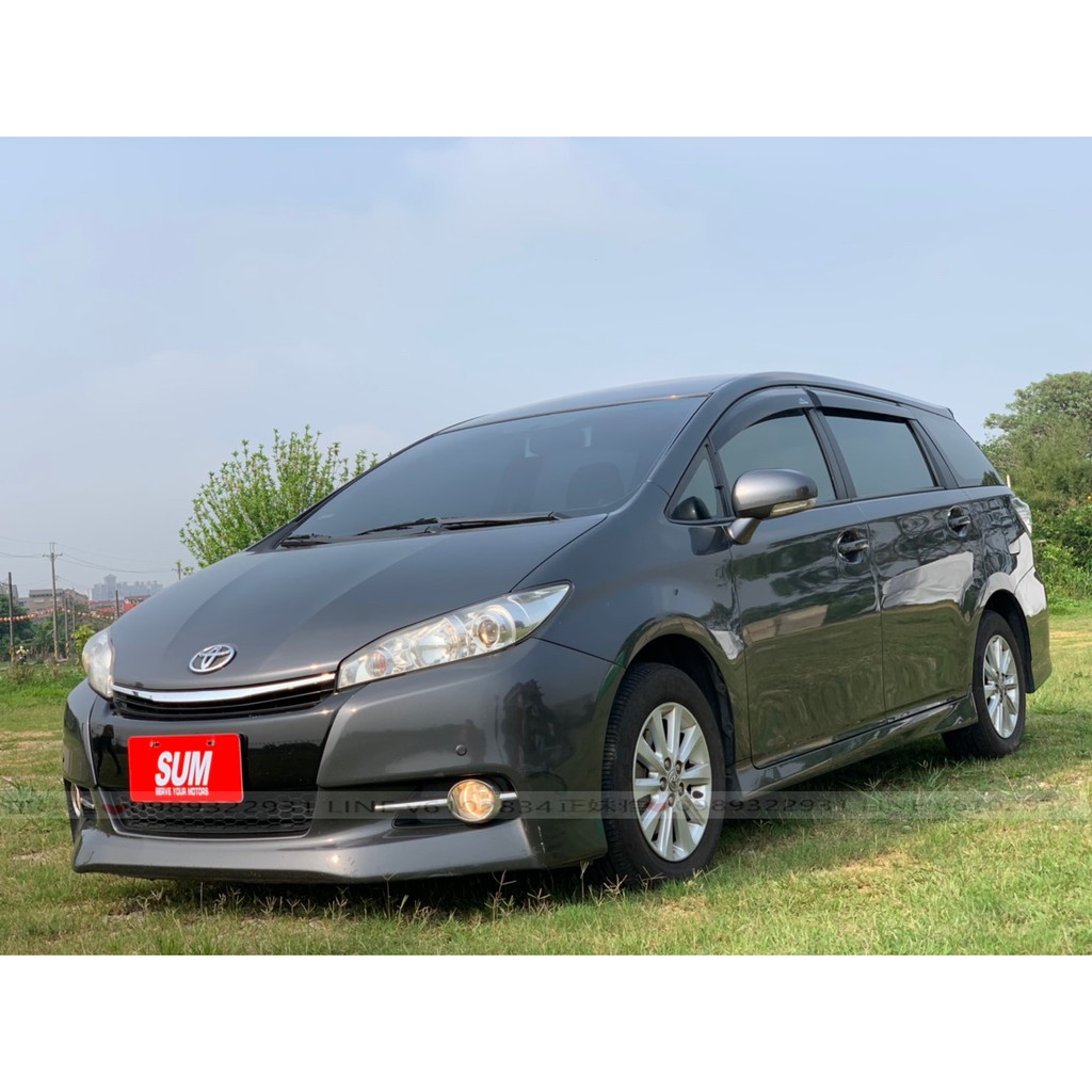 Toyota 2016年wish 七人座休旅 蝦皮購物