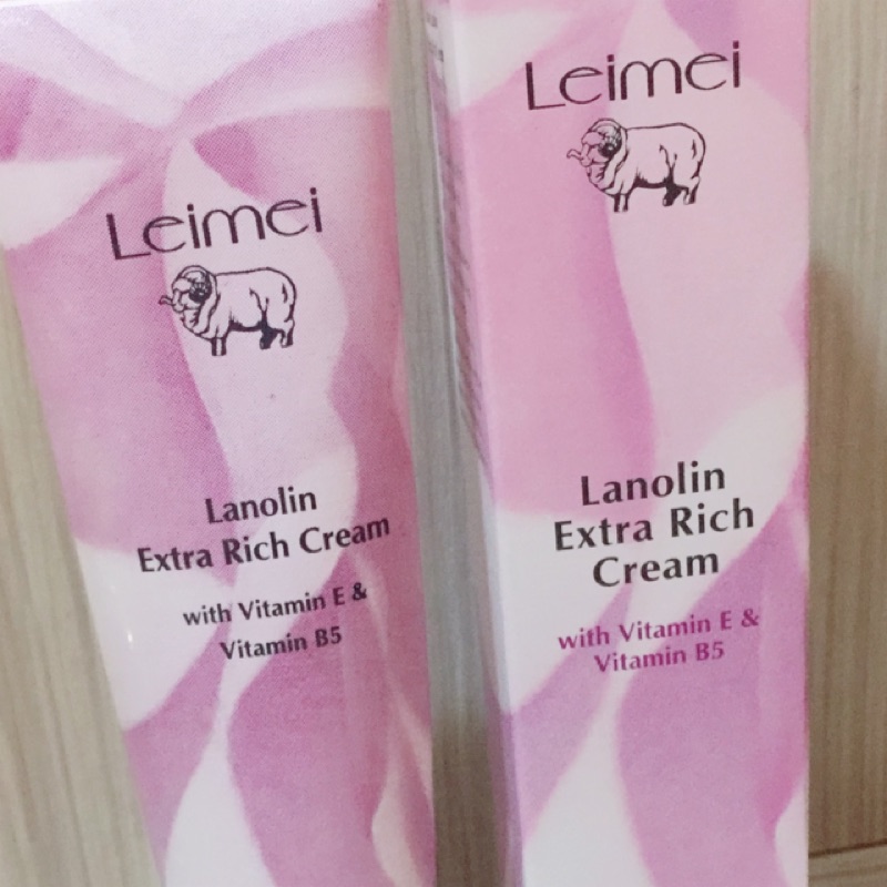 限量澳洲 Leimei Lanolin 特效保濕滋養護手霜 70g (含維他命E, B5)