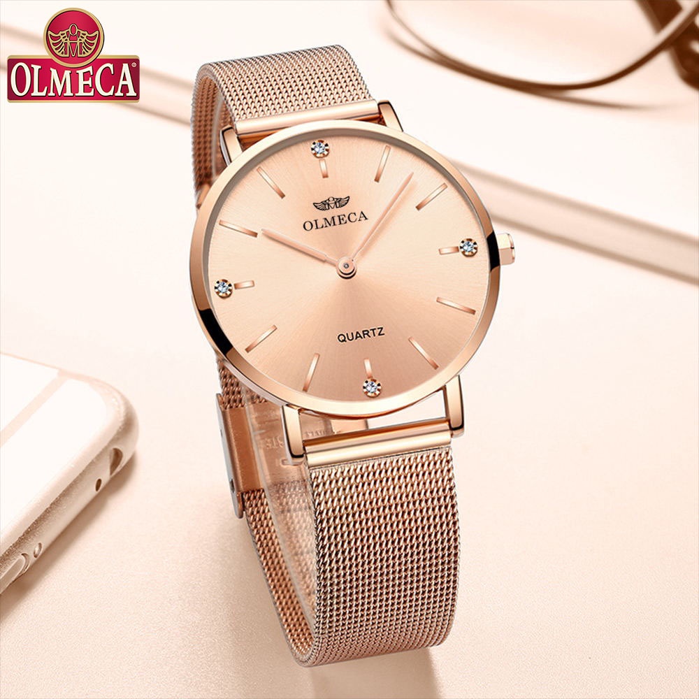 OLMECA手錶女新款時尚女士手錶熱銷兩針爆款女表石英手錶