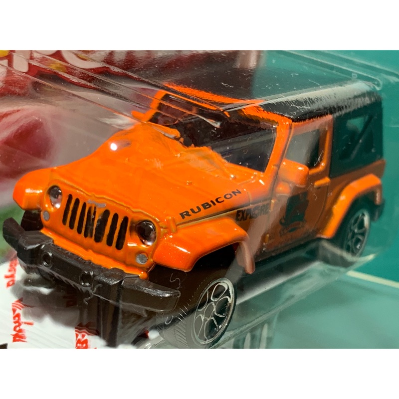 Majorette Jeep Wrangler RUBICON 鐵橘色