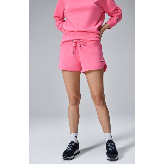 現貨 澳洲 保證正品 冠軍 Champion 女 運動短褲 寬鬆短褲  運動休閒短褲 粉色 XL號