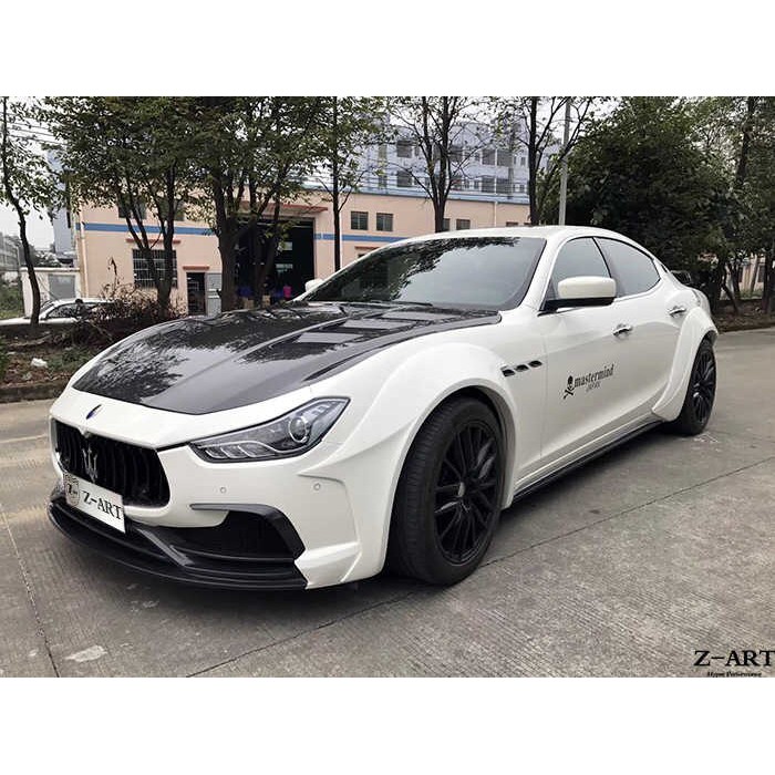 【M.GARAGE】Maserati Ghibli RNE 碳纖維 改裝 寬體 全套