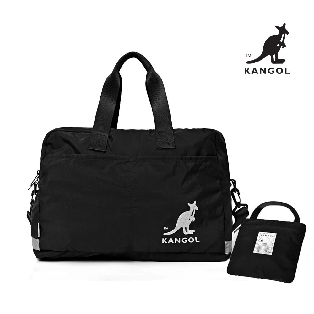 KANGOL 摺疊收納旅行袋 衝評價 旅行袋 後背包 運動包 收納包 防水 手提 兩用包 AA