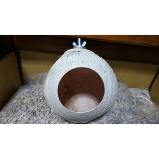 椰殼窩 鸚鵡窩 鳥巢 鸚鵡用品  寵物鼠窩 蜜袋鼯睡窩 #0