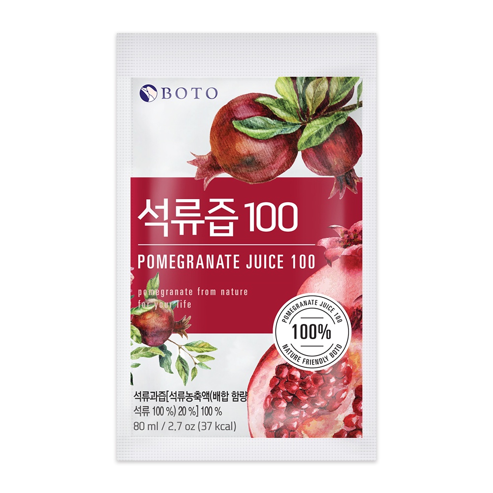 韓國boto 100 紅石榴精華飲80ml 包 蝦皮購物