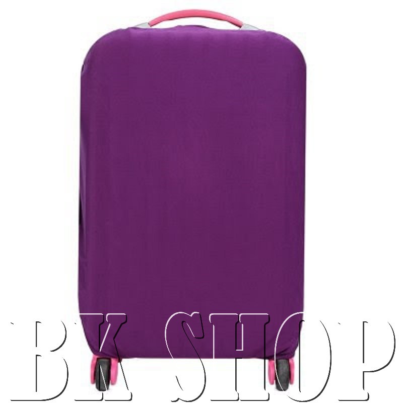 ◤BK SHOP◢ 彈力布行李套 保護套 行李箱套 防塵套(行李箱18寸～32寸適用)-紫色