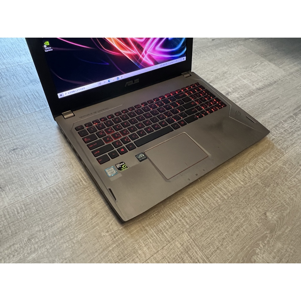 ASUS GL502VM 電競筆電 I7-7700HQ GTX 1060 二手筆電 ASUS ROG