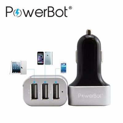 美國聲霸SoundBot PowerBot PB510 3埠 USB車用充電器 電煙器功電器 健康