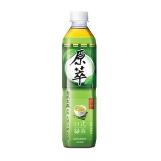 原萃 日式綠茶 無糖 580ml