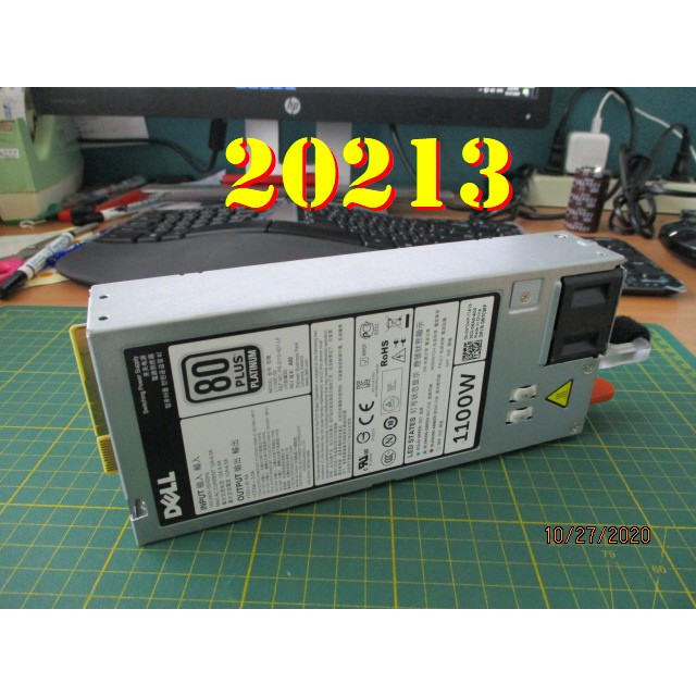 【全冠】戴爾 DELL L1100E-S0◇0NTCWP 電源供應器 1100W R620 R720 R820 R920