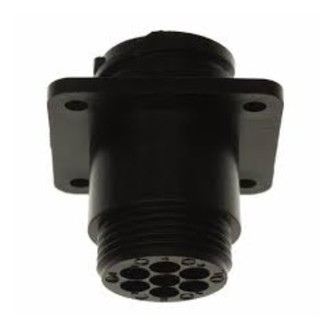 211401-1 7P公座 TE / Tyco AMP 11號標準環形圓形連接器(含稅)【佑齊企業 iCmore】