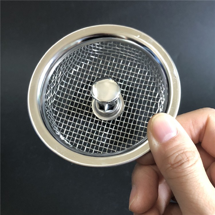 水槽過濾網 現貨水槽過濾網隔帶水池塞洗碗盆隔渣細網漏排水口過濾網 蝦皮購物