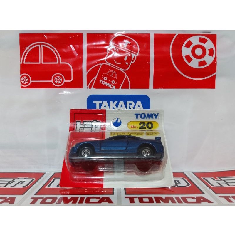 TOMY Tomica No.20 Nissan Skyline GT-R (R34)