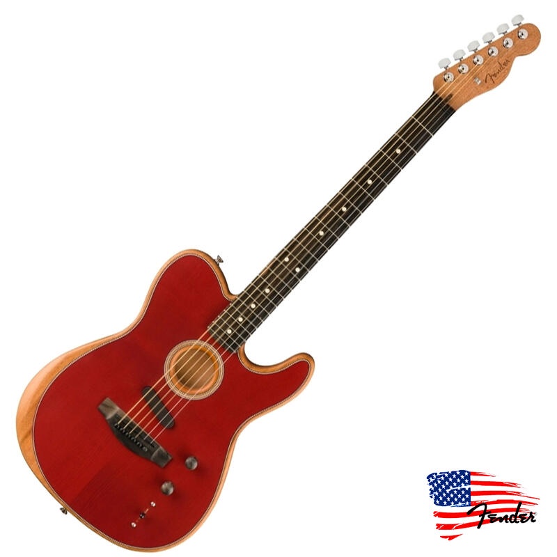 【又昇樂器】無息分期 美廠 USA Fender Tele Acoustasonic 電木吉他