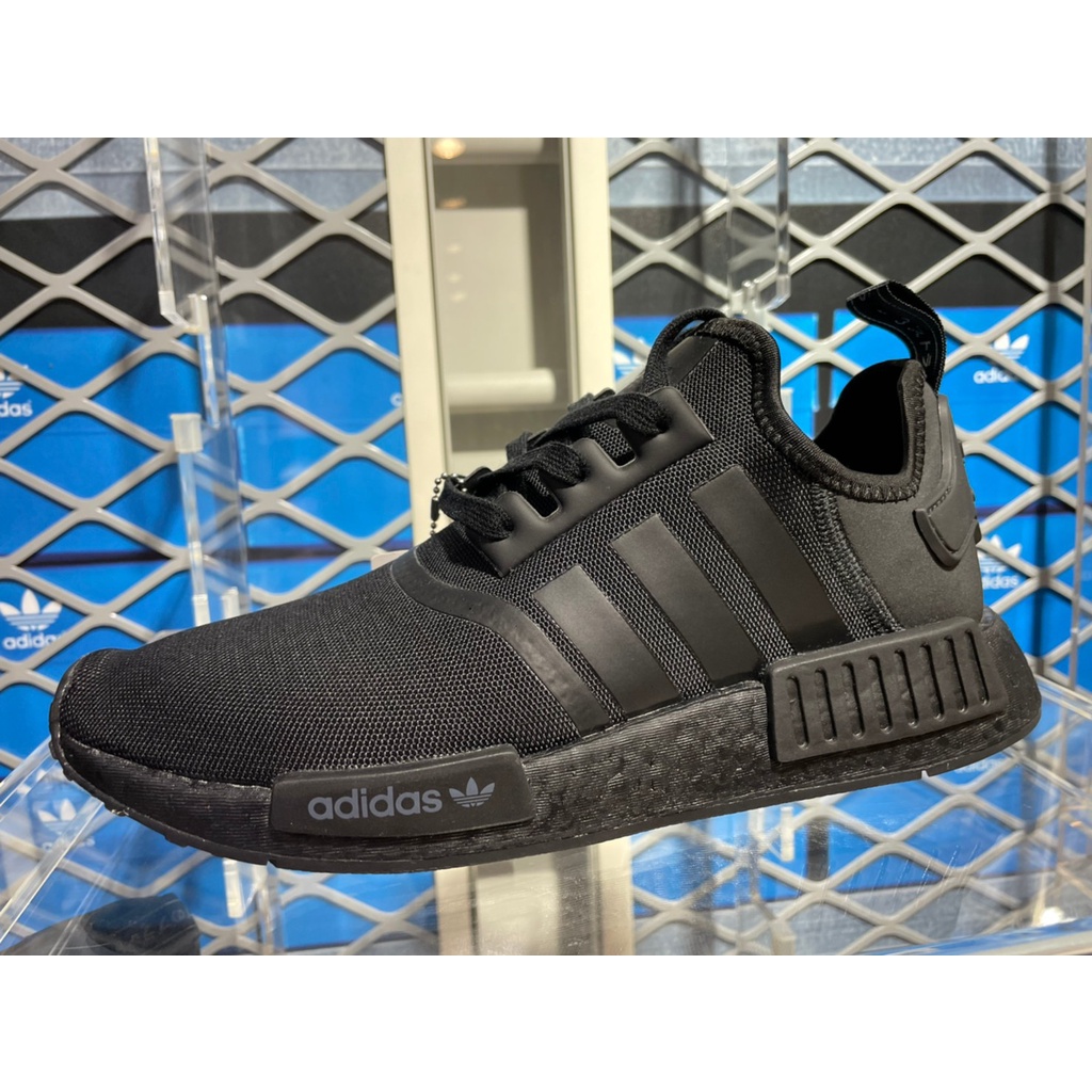 ADIDAS NMD R1 TRIPLE BLACK 黑魂 FV9015