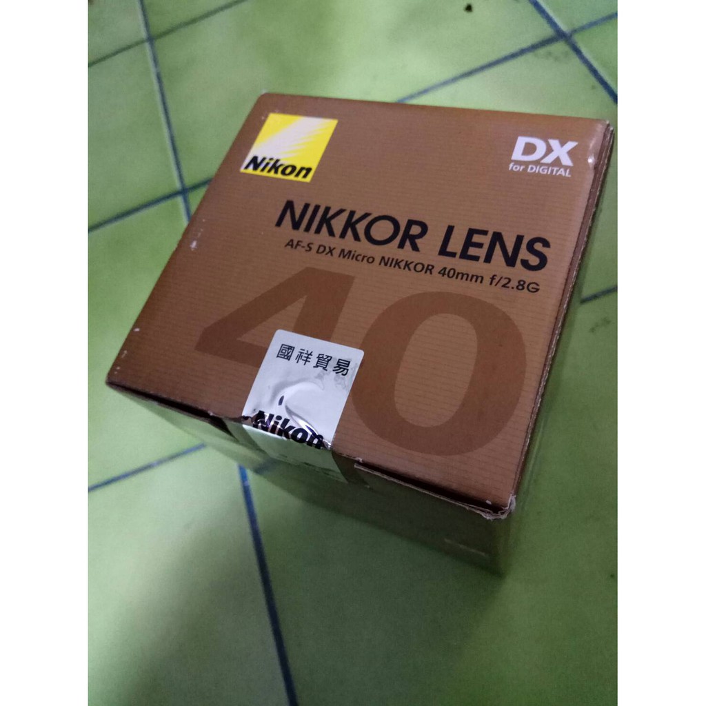 未拆公司貨 Nikon AF-S DX Micro 40mm F2.8G 定焦鏡 微距鏡 D7100 D7200