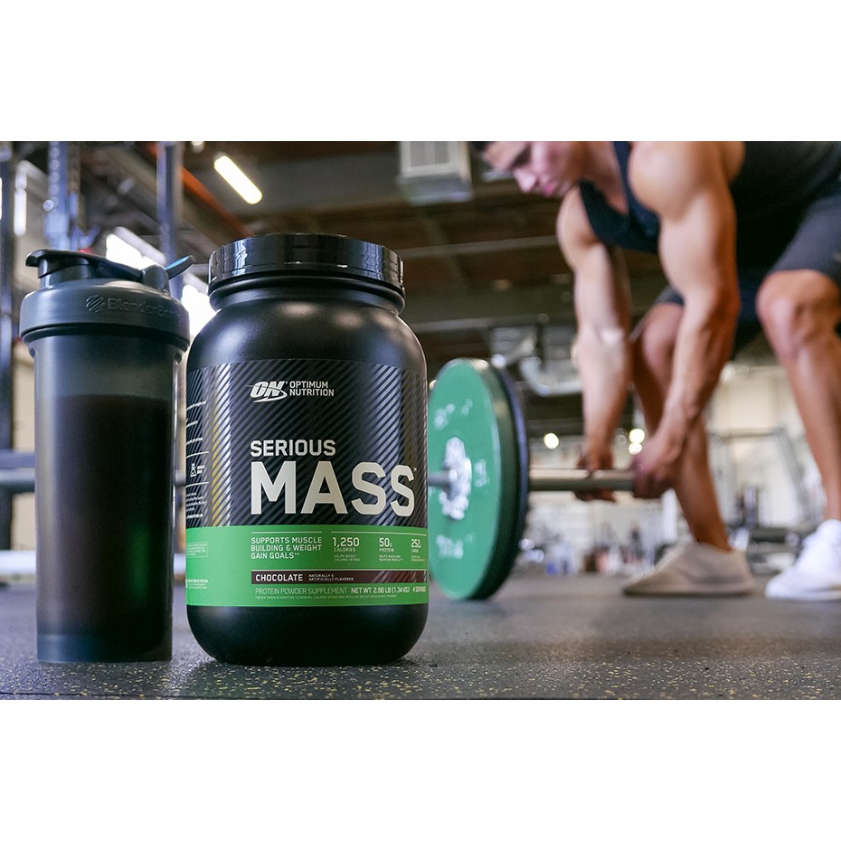 💪🏻6磅/12磅💪🏻 高熱量Optimum Nutrition Mass   乳清蛋白 6磅 巧克力 ON 效期2025