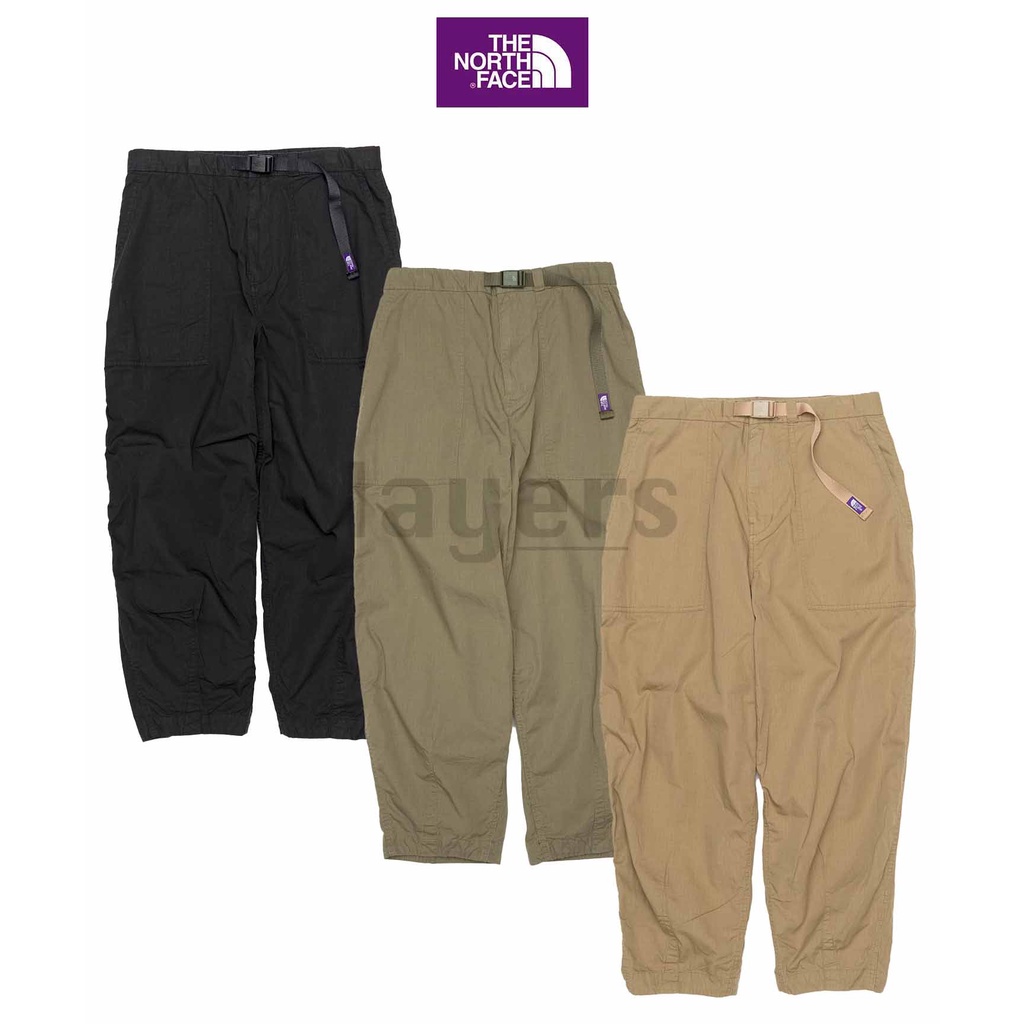 (layers) The North Face  Ripstop Wide Cropped Pants 紫標 寬褲 尼龍