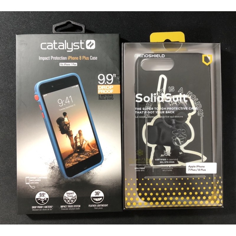 「全新」iPhone 8 Plus catalyst + 犀牛盾solidsuit KID聯名款