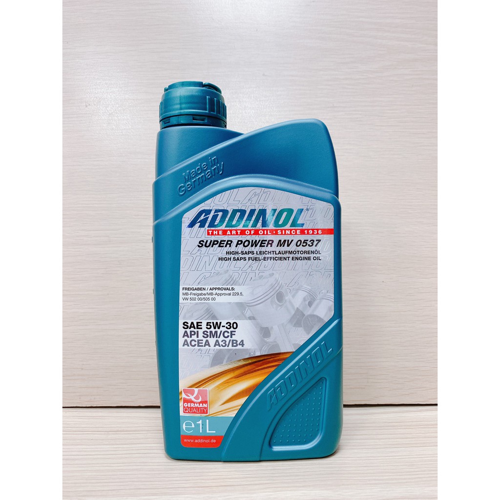 油什麼 ADDINOL 5W30 SUPER POWER MV0537 5W-30 #0537