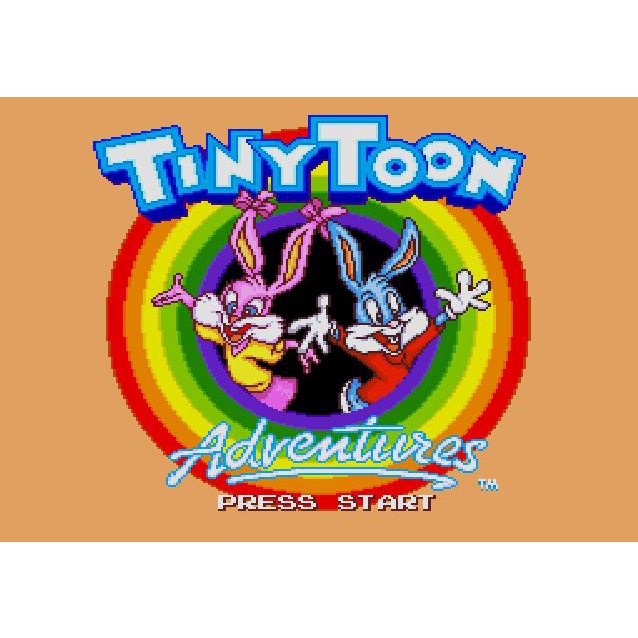 SEGA MD 世嘉 兔寶寶歷險記 雪尼兔 兔寶寶 賓尼兔 兔巴哥 TINY TOON 遊戲 電腦免安裝版  PC運行