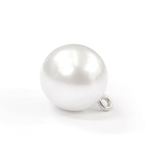 圓形線腳珍珠釦 珍珠釦 10顆/組 日本進口 服飾用高品質 尿素珠 尿素珍珠釦 6298【恭盟】