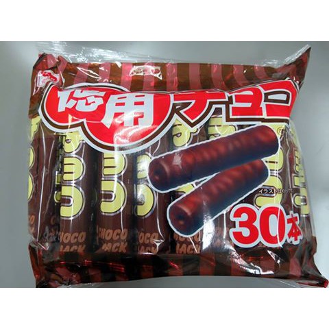 現貨 不用等 日本 德用 巧克力棒 巧克力捲 30根（袋）日本製 小點心 德用巧克力 德 下午茶 非御用巧克力雷神巧克力