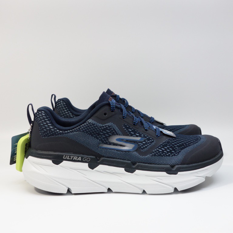 SKECHERS MAX CUSHIONING PREMIER 男生鞋 54450NVY 男生 慢跑鞋 厚底 軟彈緩震