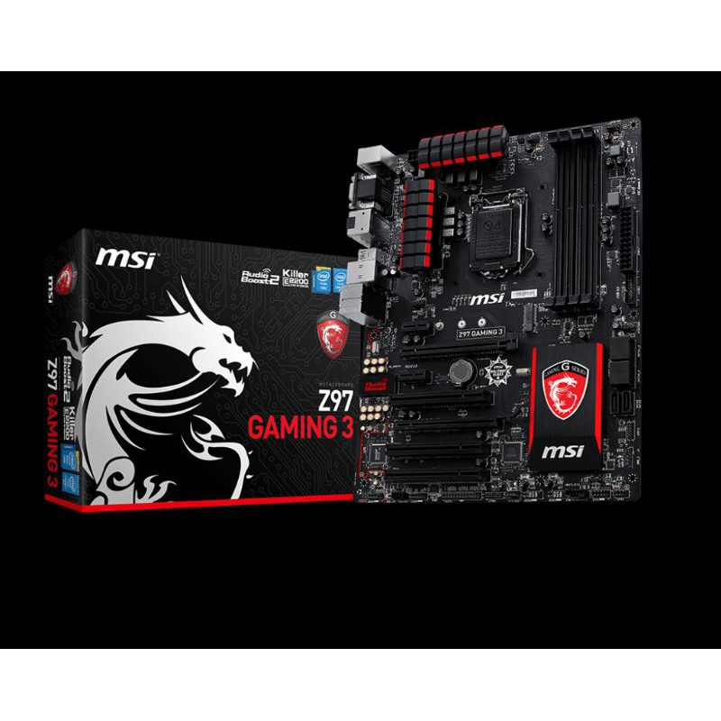 微星 Msi z97 gaming 3 有盒有擋板