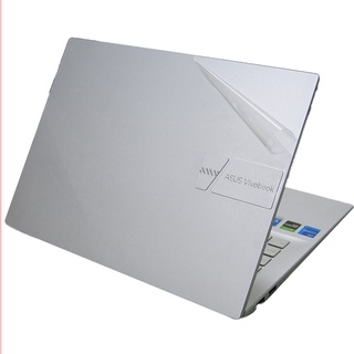 【Ez】ASUS VivoBook Pro M3401 M3401QC 透明菱格紋機身貼 (上蓋貼、鍵盤週圍貼、底部貼)