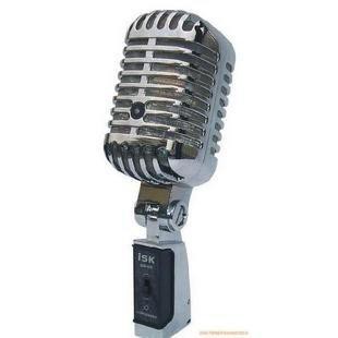 Isk Sm 66 古典造形電容式專業麥克風 純金鍍膜大震動音頭 送鋁合金手提箱 蝦皮購物