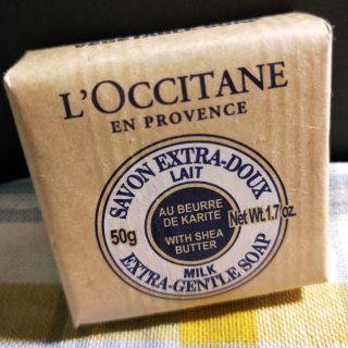 【即期新品出清】L’OCCITANE 歐舒丹 乳油木牛奶皂 50g