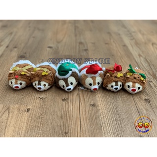 現貨 全新正版 日本迪士尼 聖誕系列 奇奇蒂蒂 TSUM TSUM 小玩偶 小娃娃