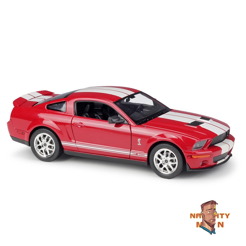 [NAU-MAN]1:24福特2007 Shelby GT500謝爾比眼鏡蛇模型車威利