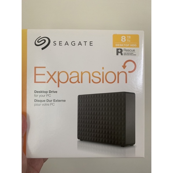二手 希捷 Seagate Expansion 8TB 外接式硬碟 支援