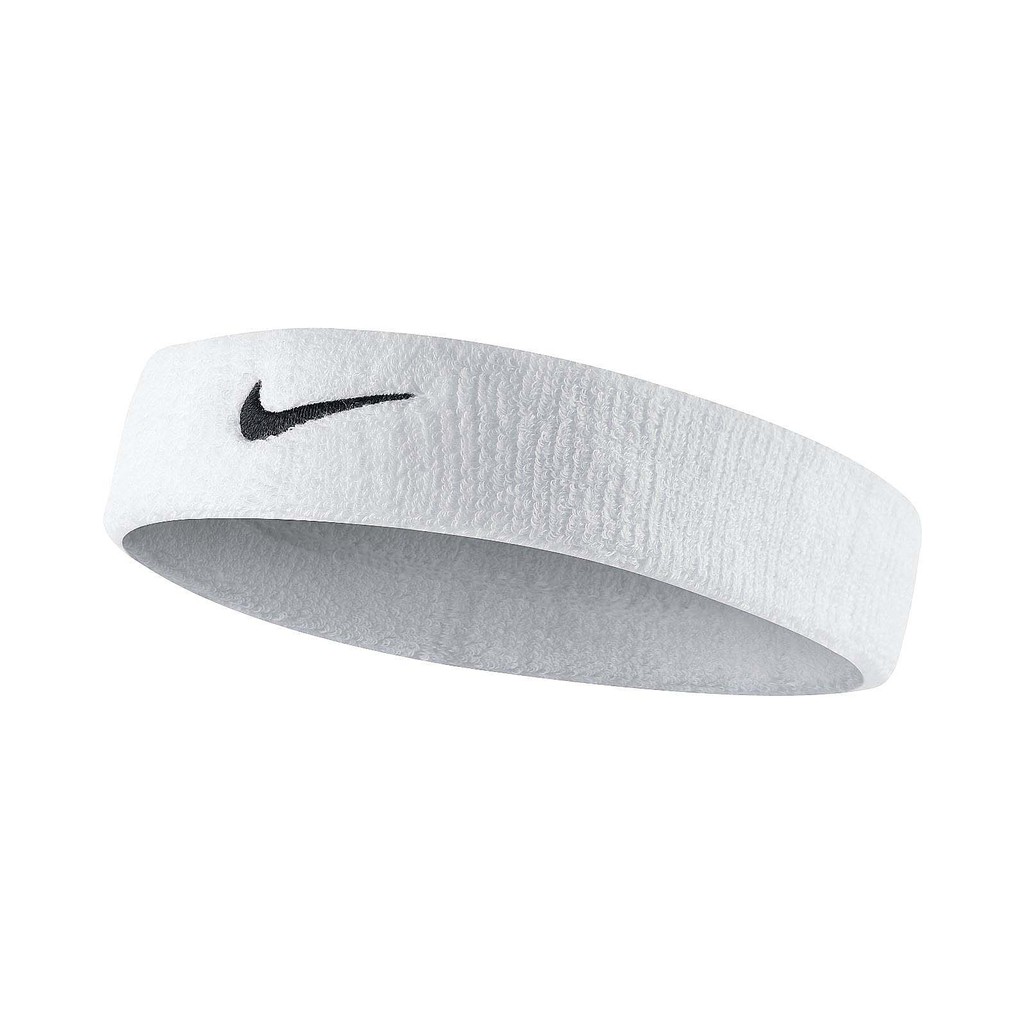 Nike 頭帶 Swoosh HeadBand 白色 毛巾布 男女適用 髮帶 NNN0710-1OS 【ACS】