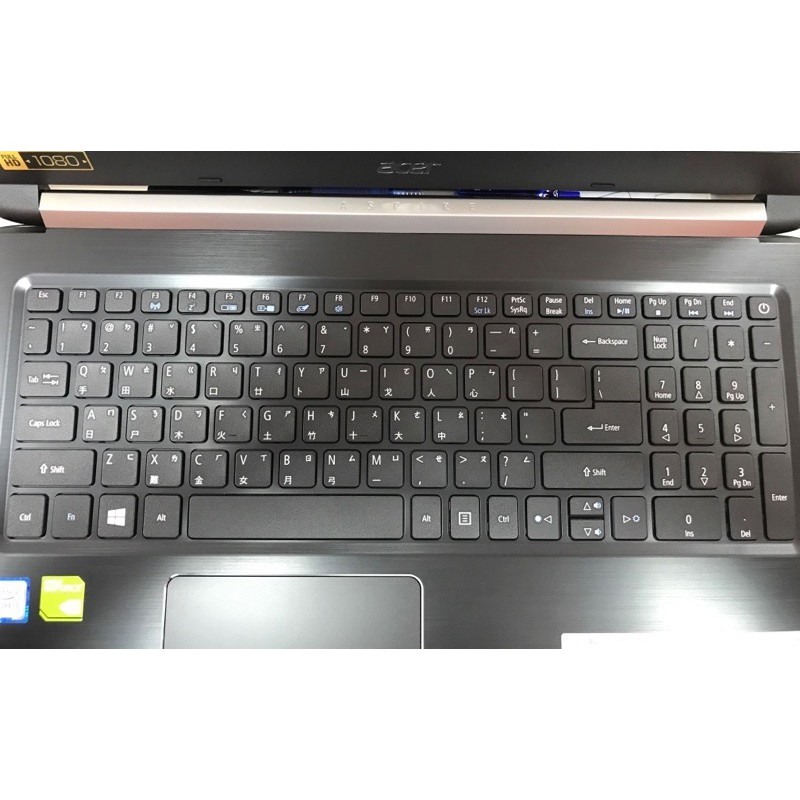 鍵盤膜 適用於 Acer Aspire E17 E5-774G-5184 E5-774G-5184 樂源3C