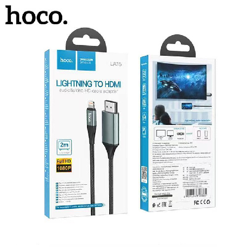 hoco UA15 - 水果手機專用 Lighting to HDMI 蘋果螢幕分享器