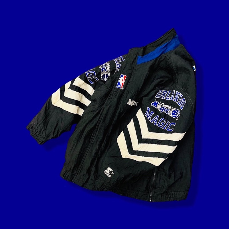 派駁古著 / Vintage Starter NBA 90s Orlando Magic Jacket 魔術隊外套