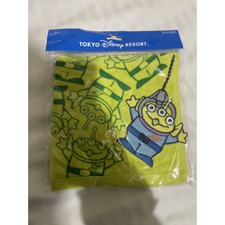 迪士尼 三眼怪 東京迪士尼 Tokyo Disney resort 刺繡毛巾 34*35 玩具總動員