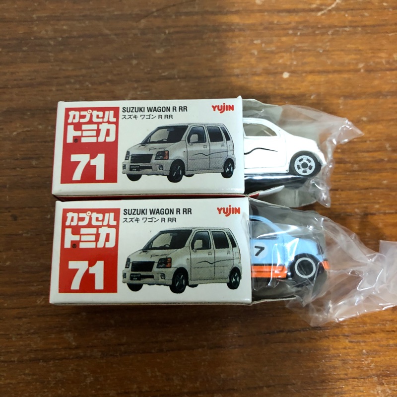Tomica 扭蛋小車#71 Suzuki Wagon R RR 限陳啟邦下標