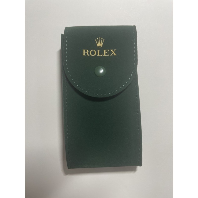 勞力士 ROLEX 綠色絨布套 保護套 RSC服務中心