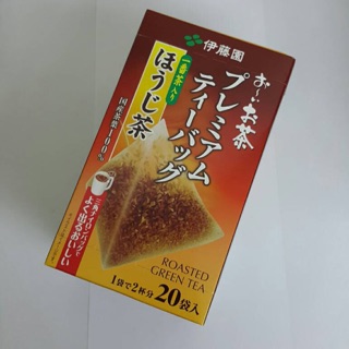 【日本進口】伊藤園煎茶/焙茶（三角茶包）KF018