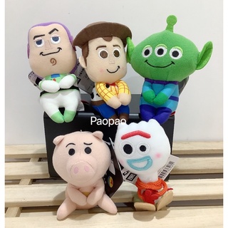 日本 迪士尼 玩具總動員 巴斯光年 豬排博士 叉奇 三眼怪 胡迪 絨毛娃娃 坐姿娃娃 拍照娃娃 掌上娃娃 公仔