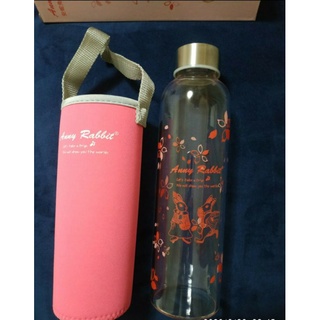 84.全新【Anny Rabbit 】安妮兔 時尚玻璃瓶二代 550ml