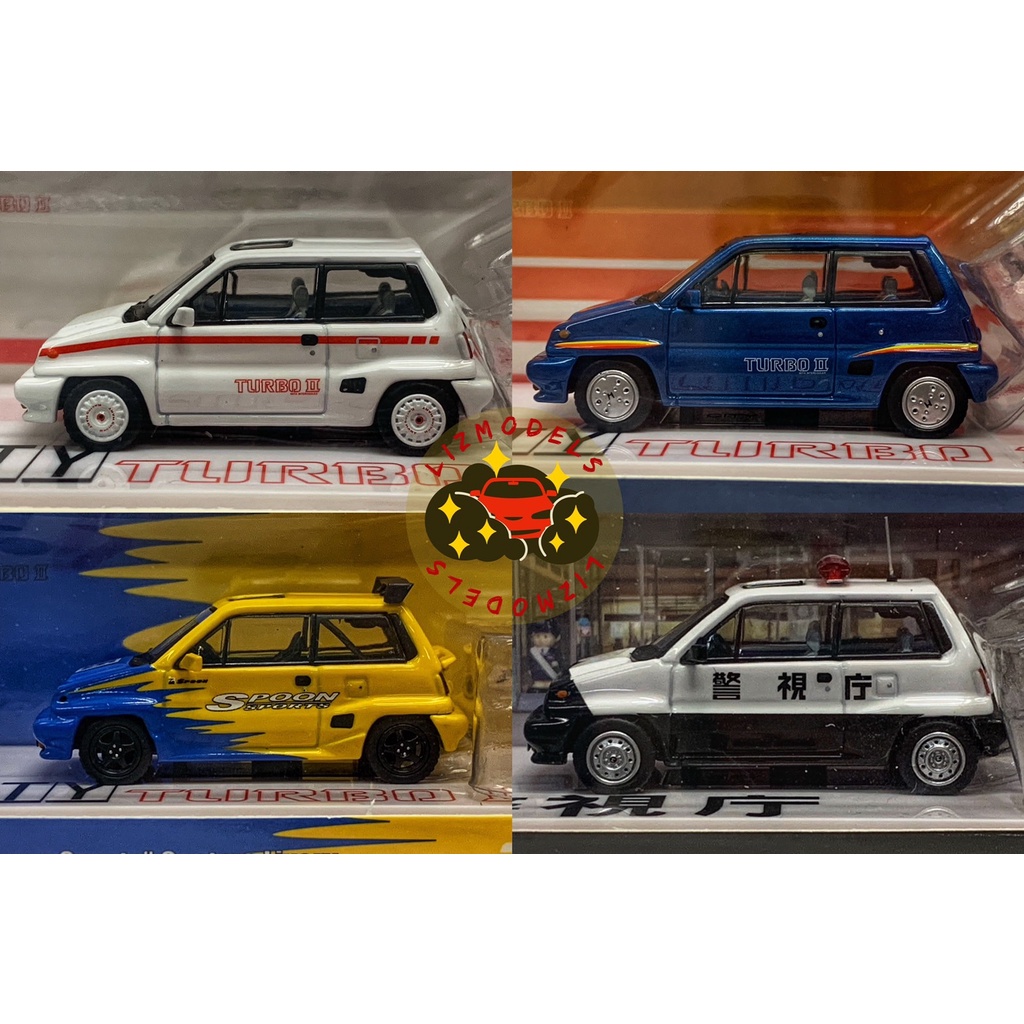 🔅里氏模型車 INNO64 HONDA CITY TURBO II